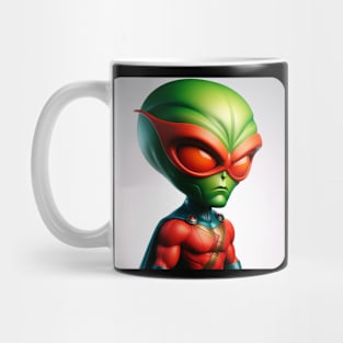 Martian Alien Caricature #12 Mug